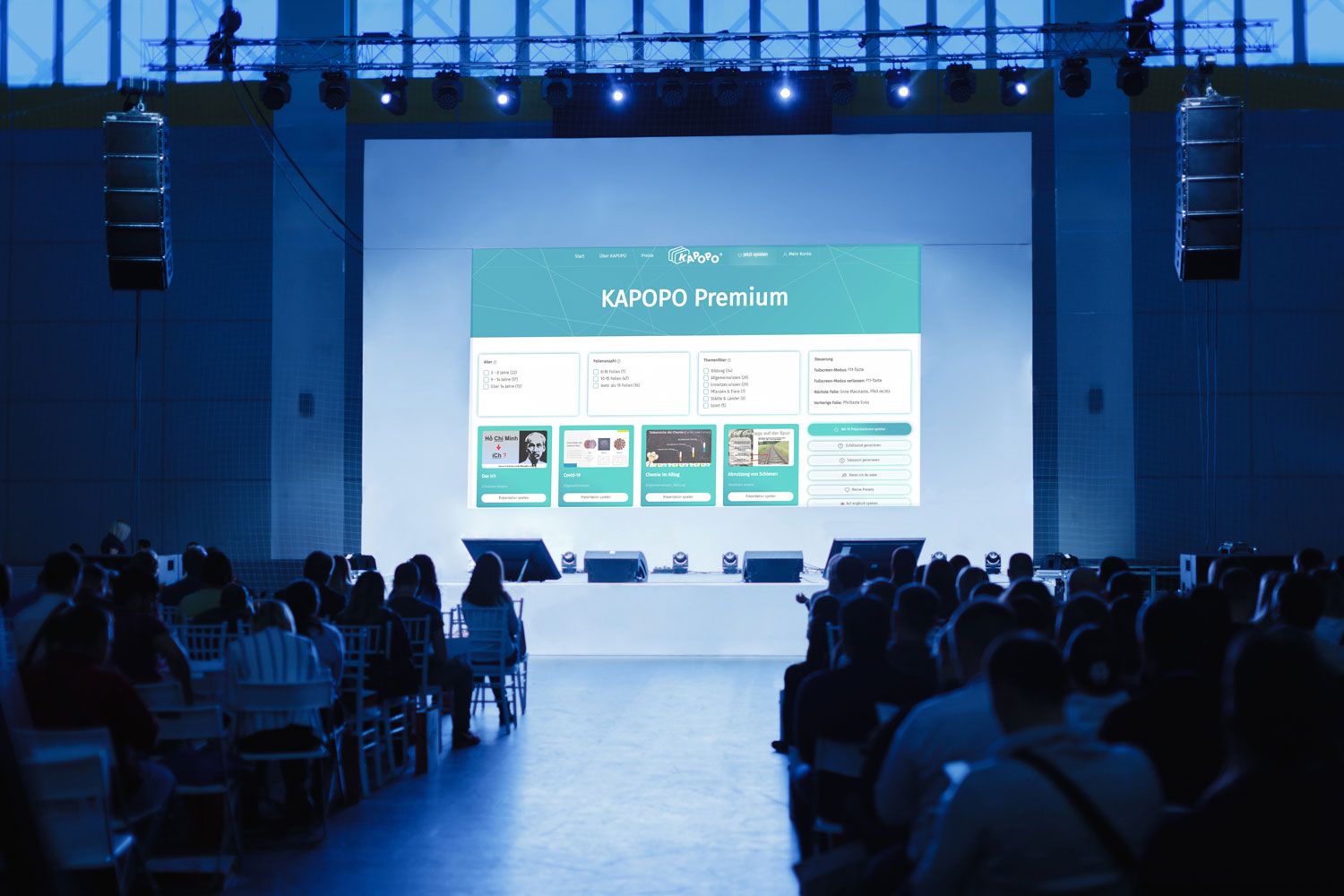 Veranstaltung mit KAPOPO - dem Portal für PowerPoint Karaoke