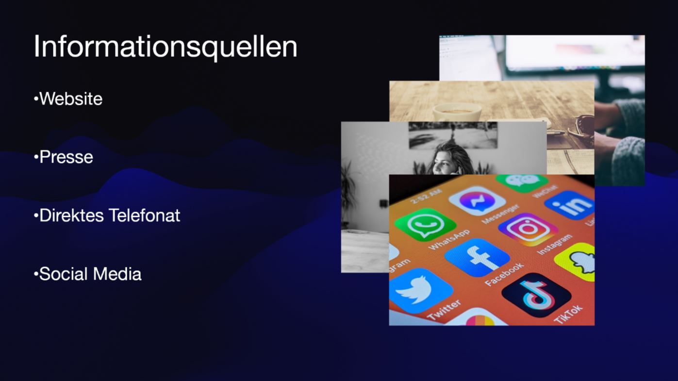 Präsentation - Bewerbungsgespräch