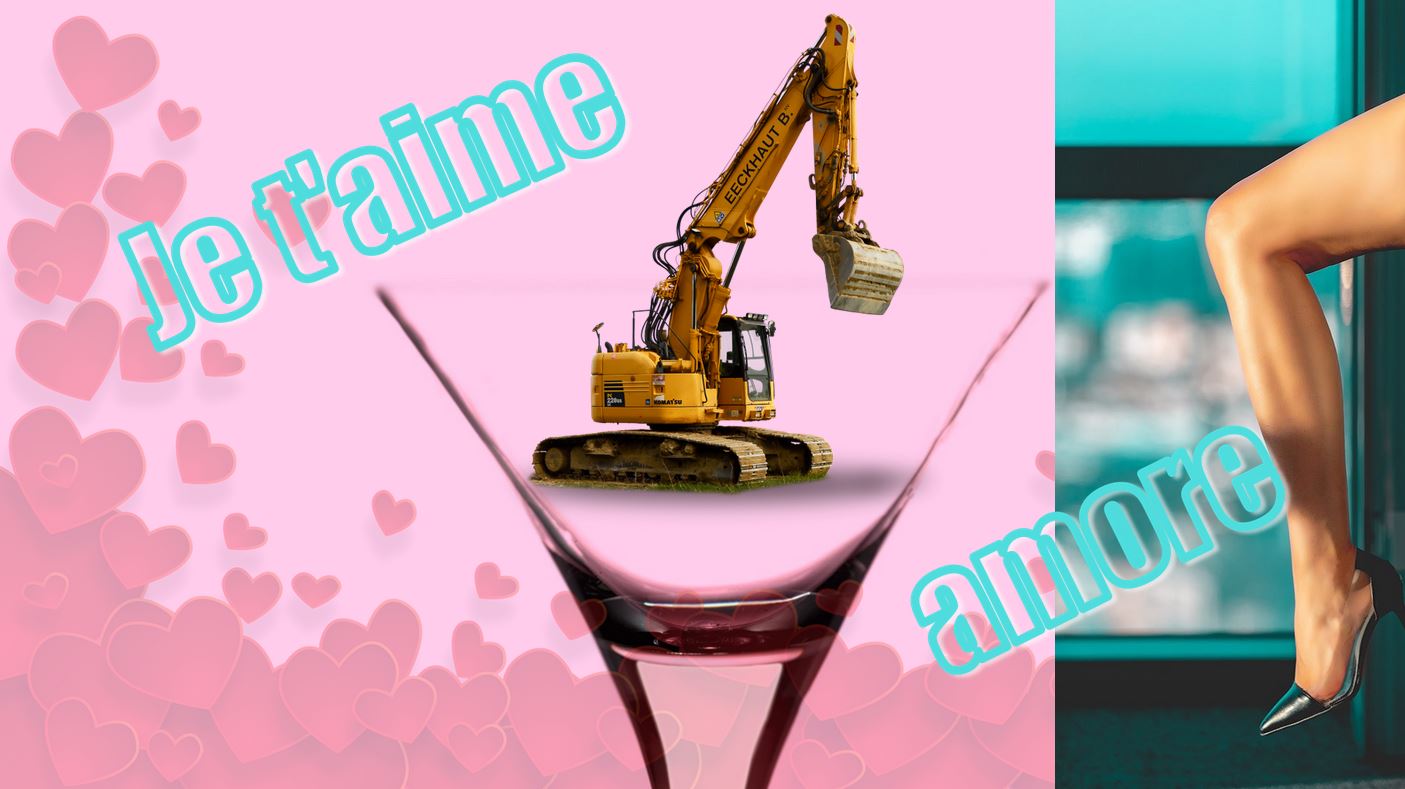 Präsentation - Erotik des Baggers