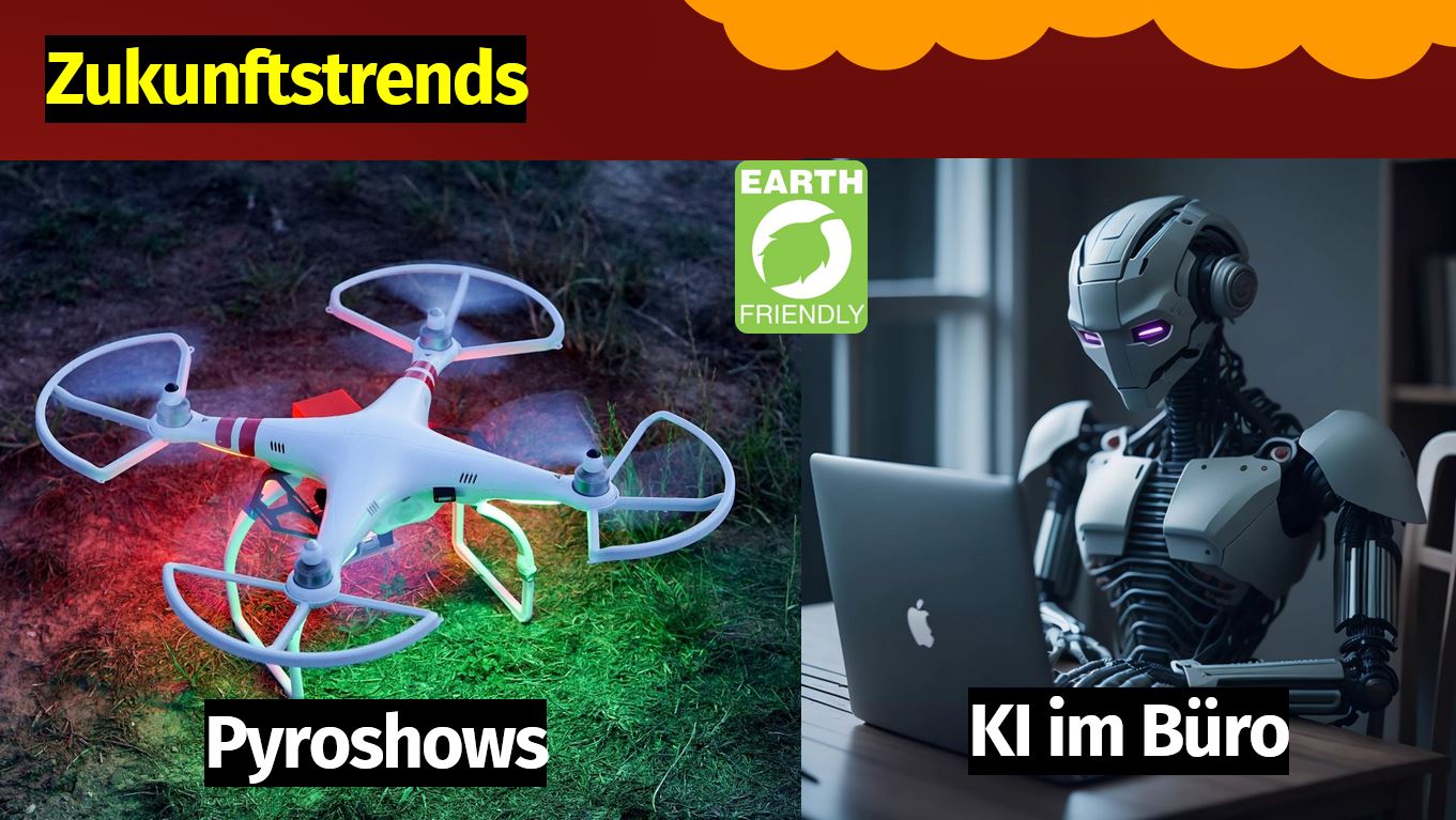 Präsentation - Pyrotechnik vs. Bürotechnik