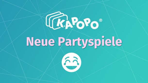 Neue Partygames von KAPOPO – kostenlos & direkt im Browser