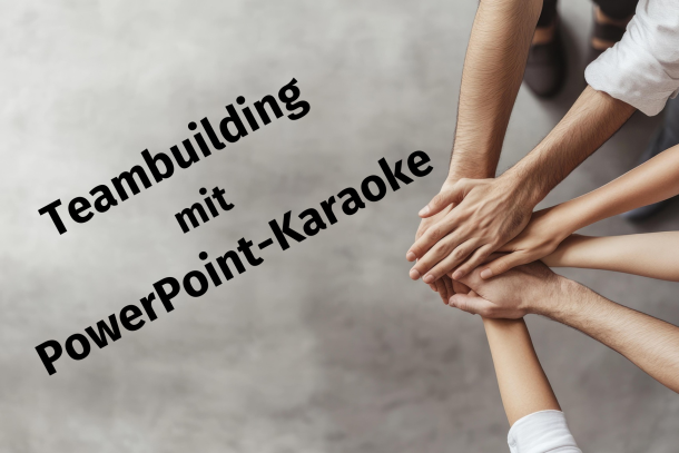 PowerPoint-Karaoke fürs Teambuilding – Spontan, lustig & wirksam